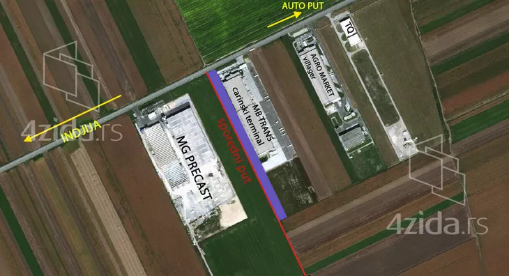 Industrijsko zemljište | 4zida