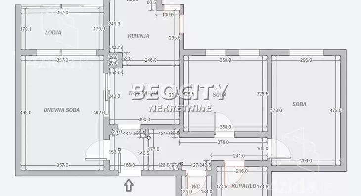 Trosoban stan | 4zida