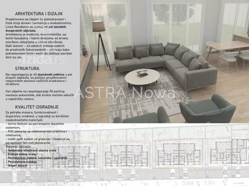 Troiposoban stan | 4zida