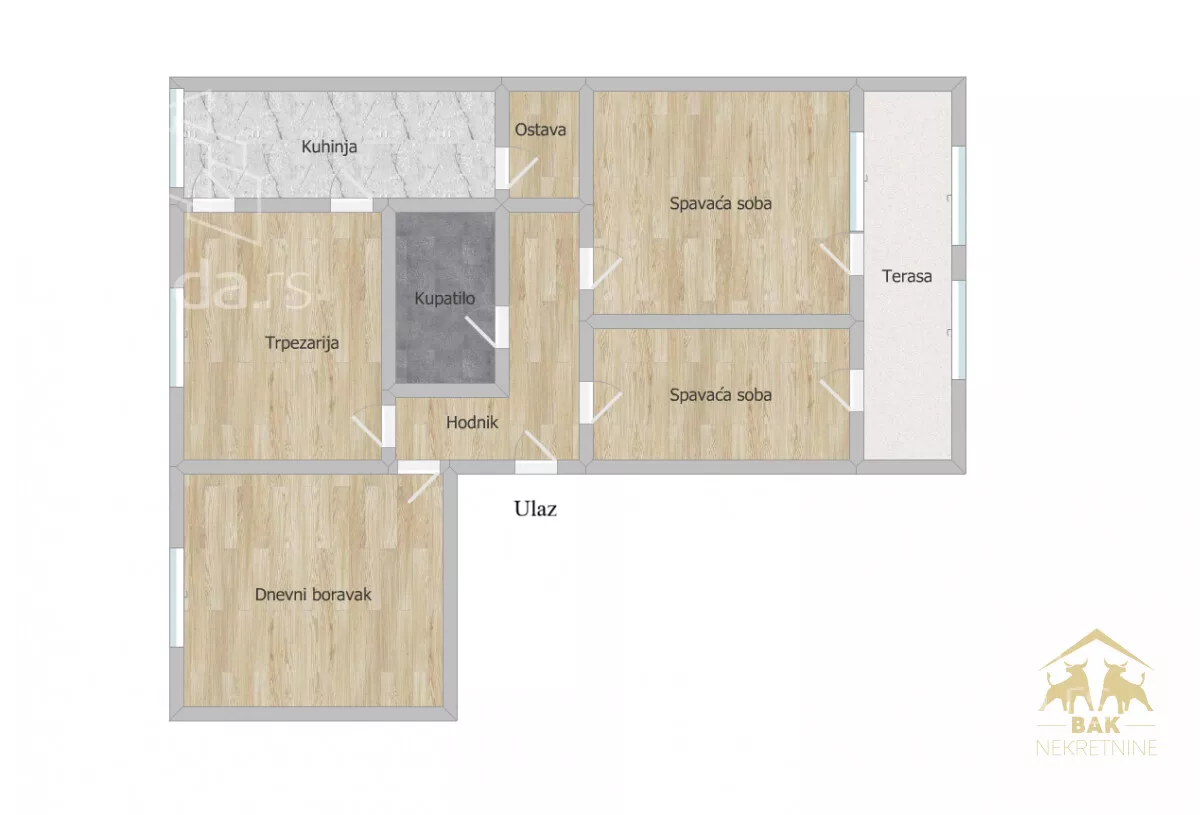 Troiposoban stan | 4zida