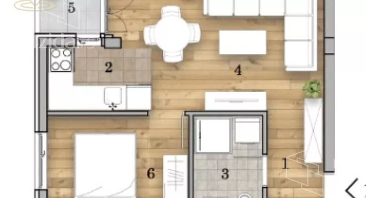 Dvosoban stan | 4zida