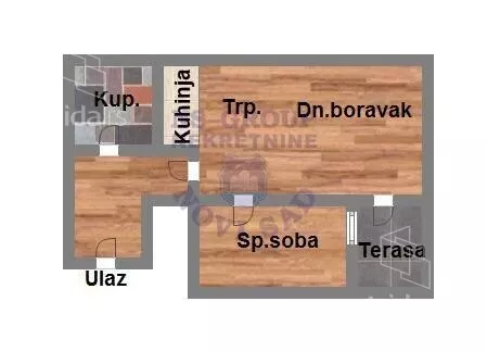 Jednoiposoban stan | 4zida