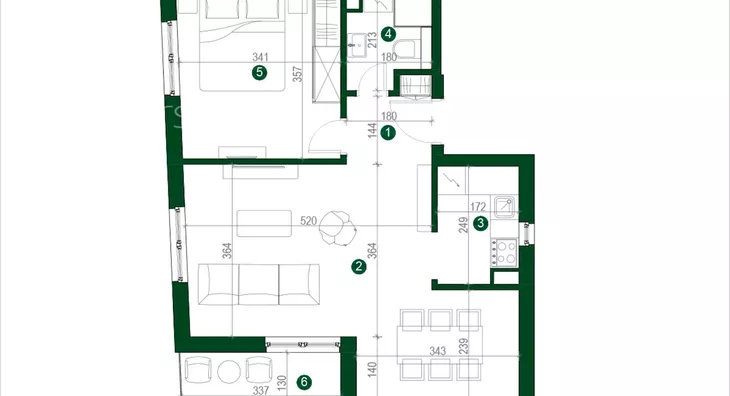 Dvosoban stan | 4zida