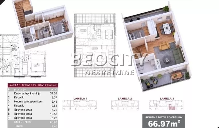 Dvosoban stan | 4zida