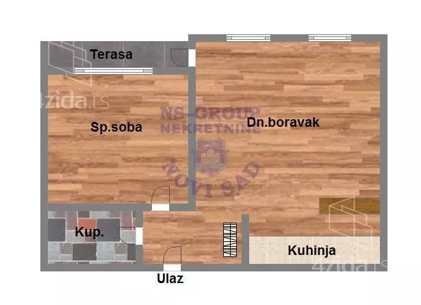 Dvosoban stan | 4zida