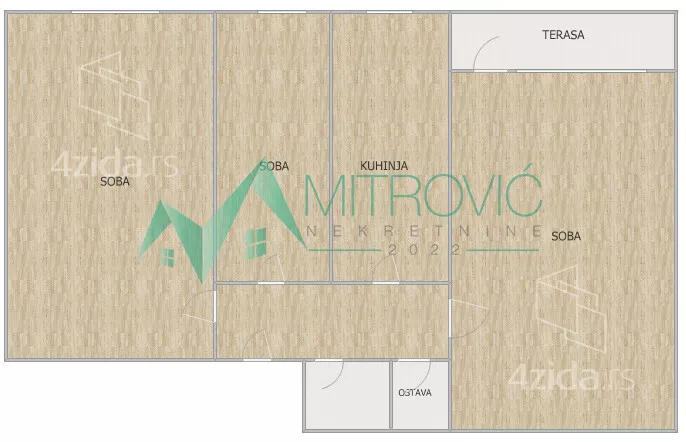 Dvoiposoban stan | 4zida
