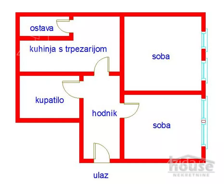 Dvoiposoban stan | 4zida