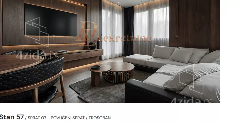 Trosoban stan | 4zida