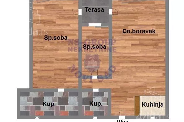 Trosoban stan | 4zida