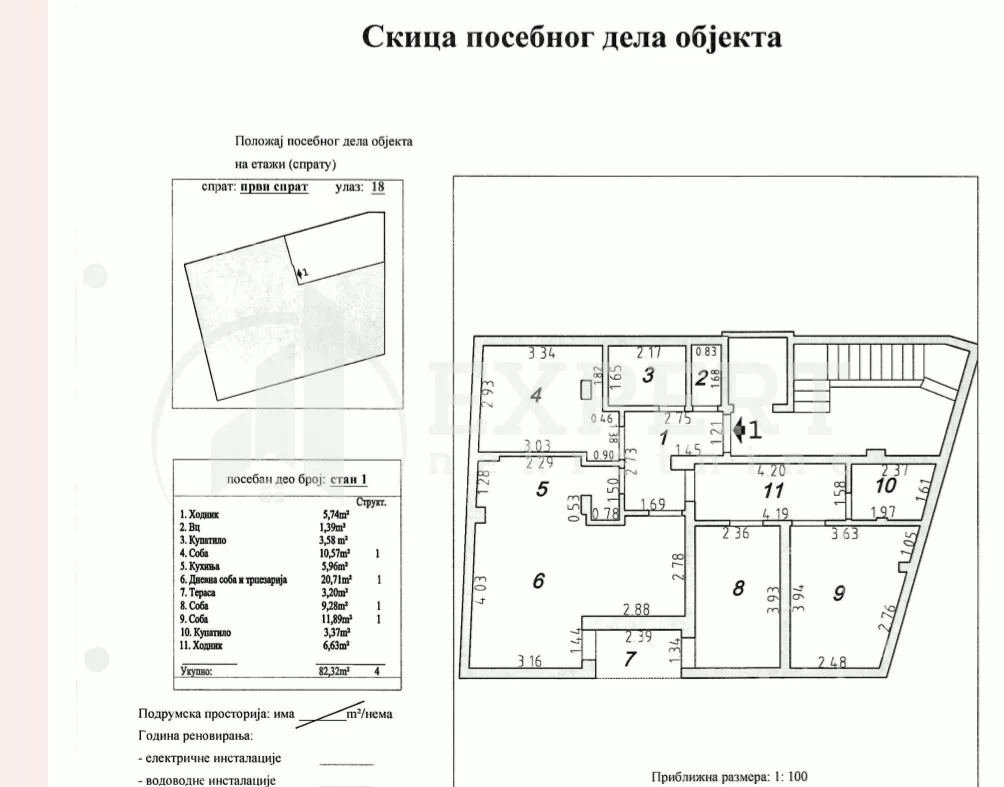 Troiposoban stan | 4zida