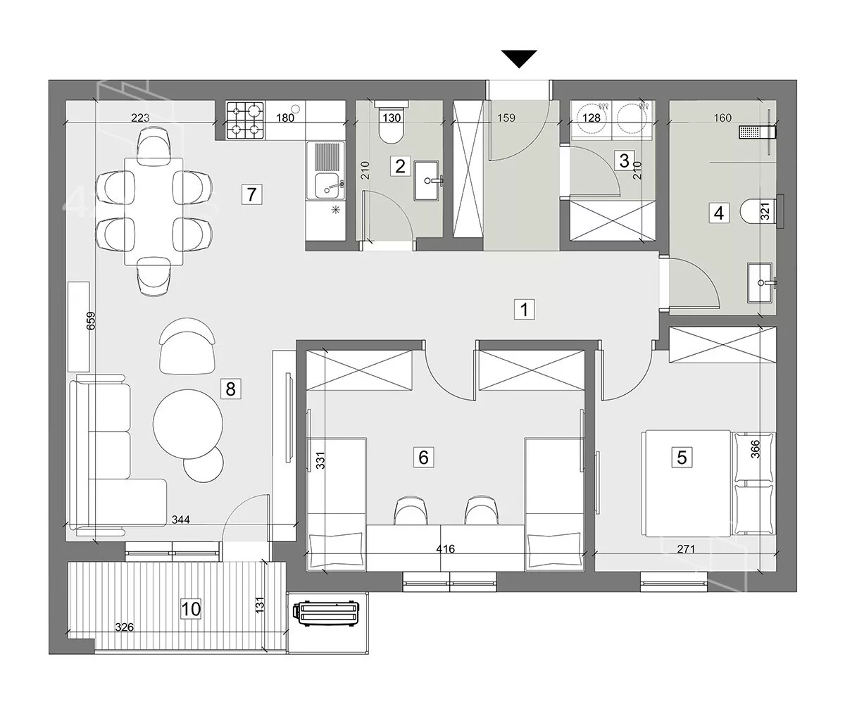 Trosoban stan | 4zida