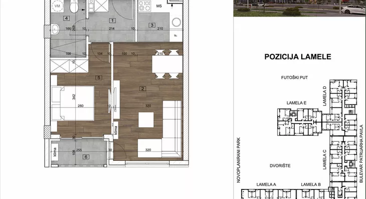 Dvosoban stan | 4zida