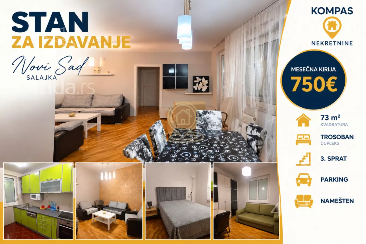 Trosoban stan | 4zida