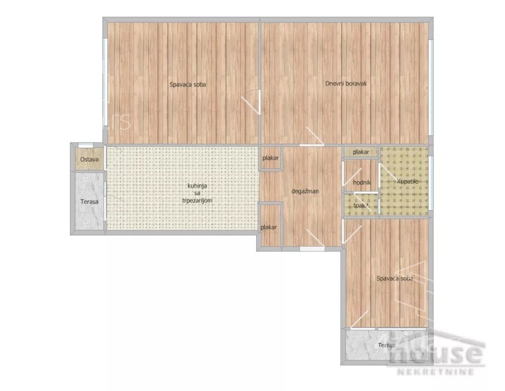 Trosoban stan | 4zida