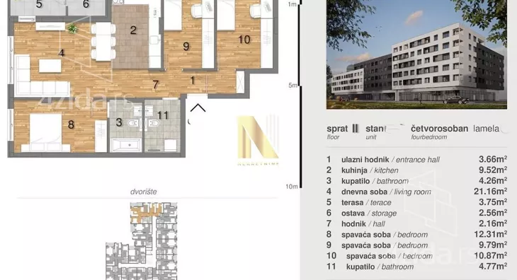 Četvorosoban stan | 4zida