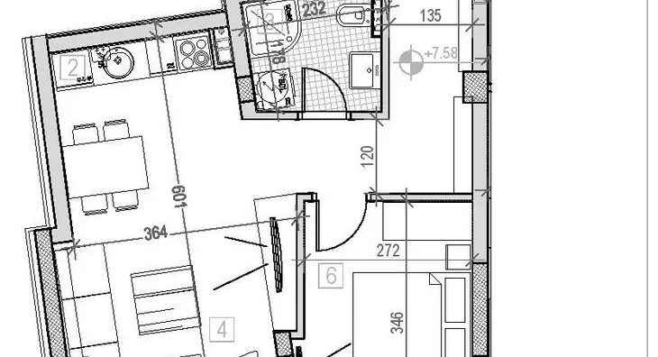 Jednoiposoban stan | 4zida