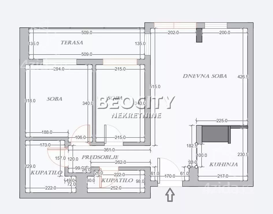 Trosoban stan | 4zida