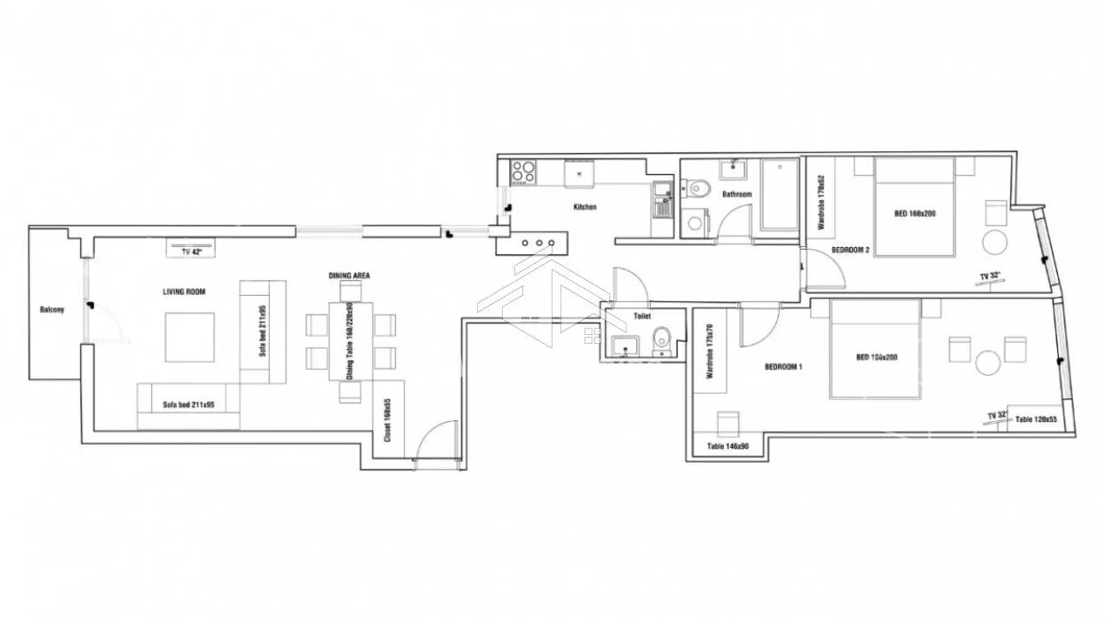 Trosoban stan | 4zida