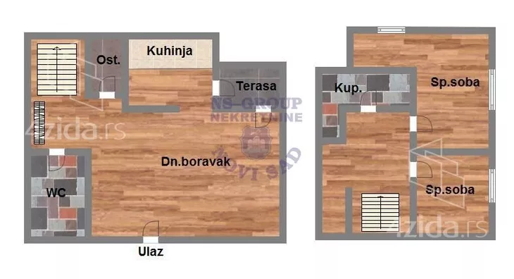 Trosoban stan | 4zida