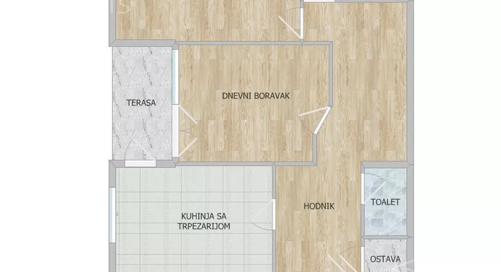 Trosoban stan | 4zida