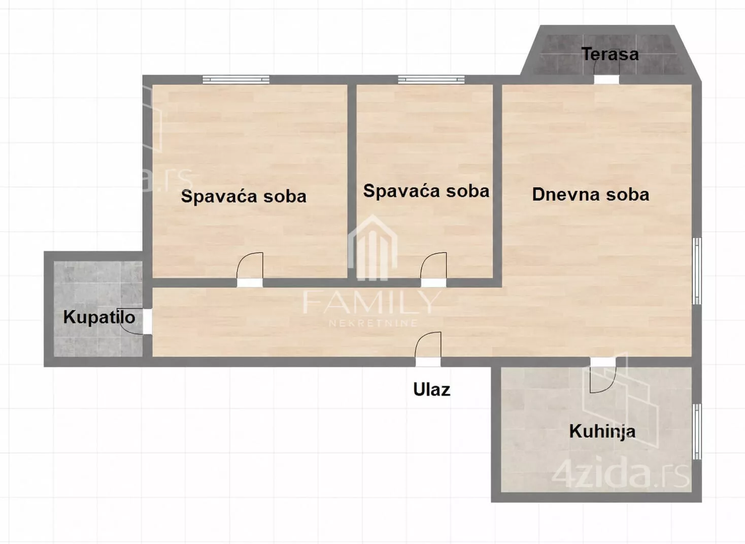 Dvoiposoban stan | 4zida