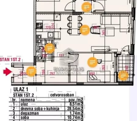 Četvorosoban stan | 4zida