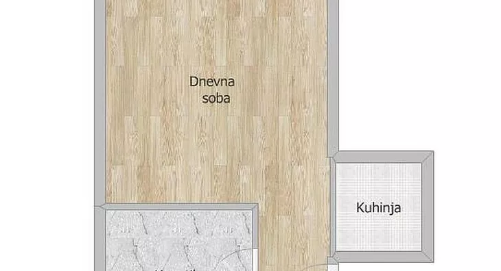 Jednosoban stan | 4zida