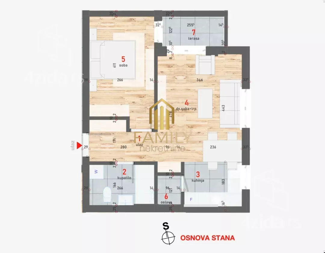 Dvosoban stan | 4zida