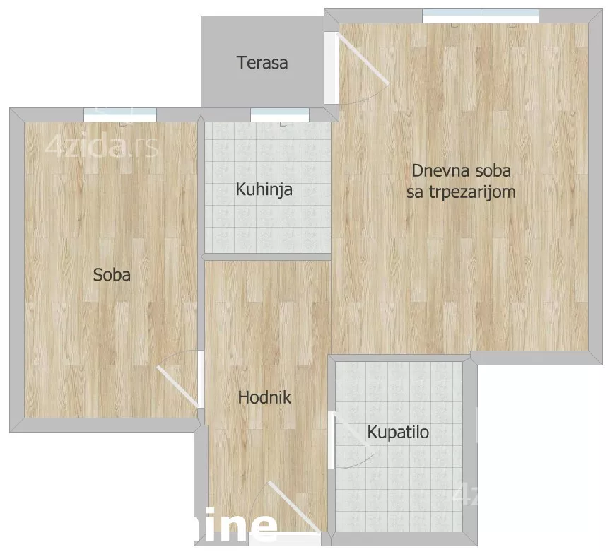 Dvosoban stan | 4zida