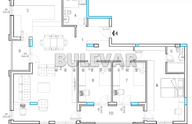 Četvorosoban stan | 4zida