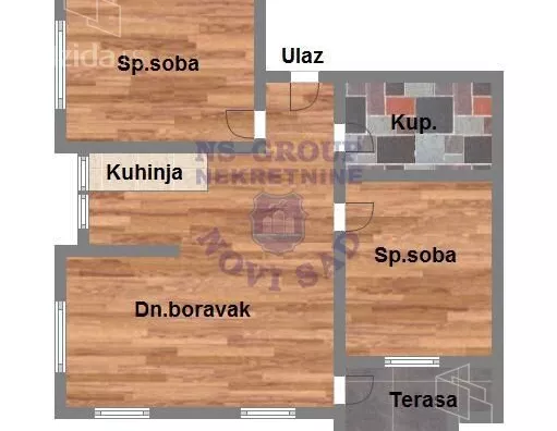 Trosoban stan | 4zida