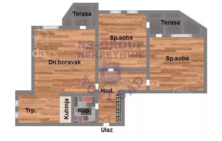 Trosoban stan | 4zida