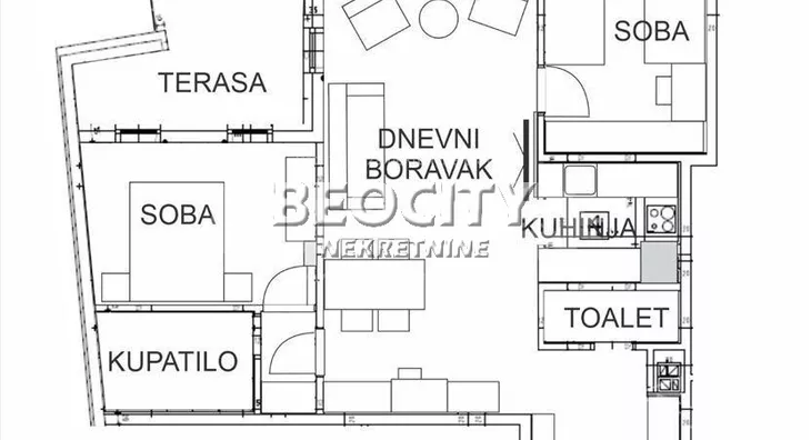 Trosoban stan | 4zida