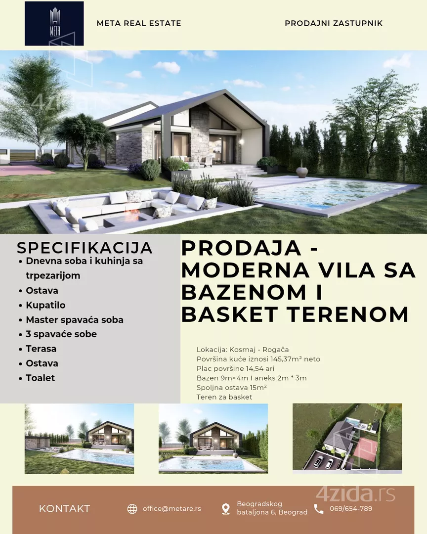 1-etažna kuća | 4zida