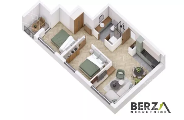 Trosoban stan | 4zida