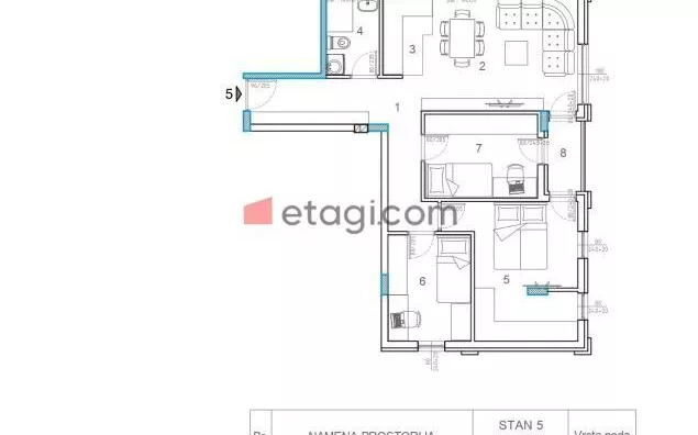 Troiposoban stan | 4zida