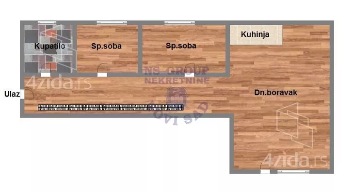 Dvoiposoban stan | 4zida