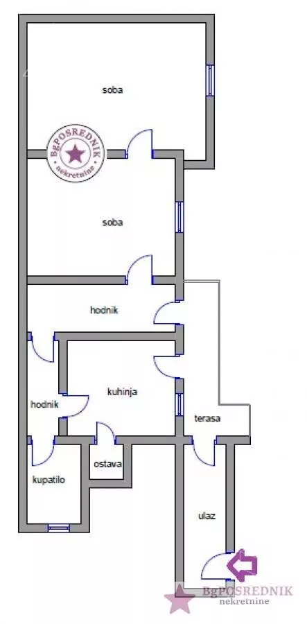 Dvosoban stan | 4zida