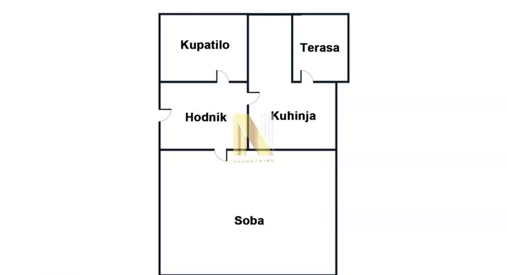 Jednosoban stan | 4zida
