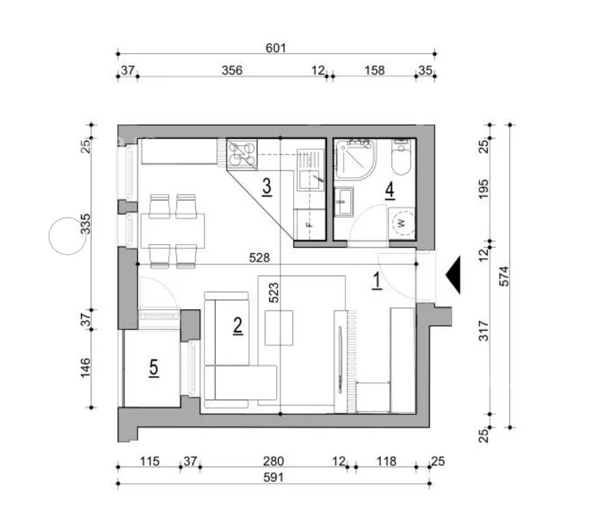 Garsonjera | 4zida