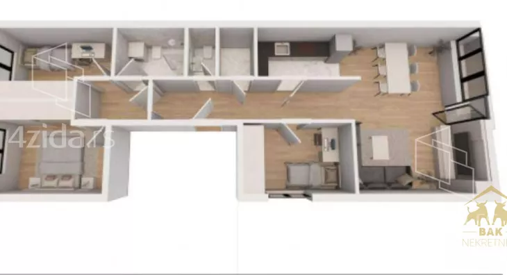 Četvorosoban stan | 4zida