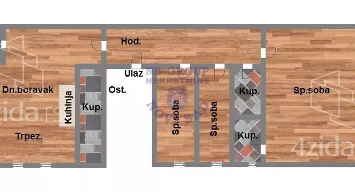 Četvorosoban stan | 4zida