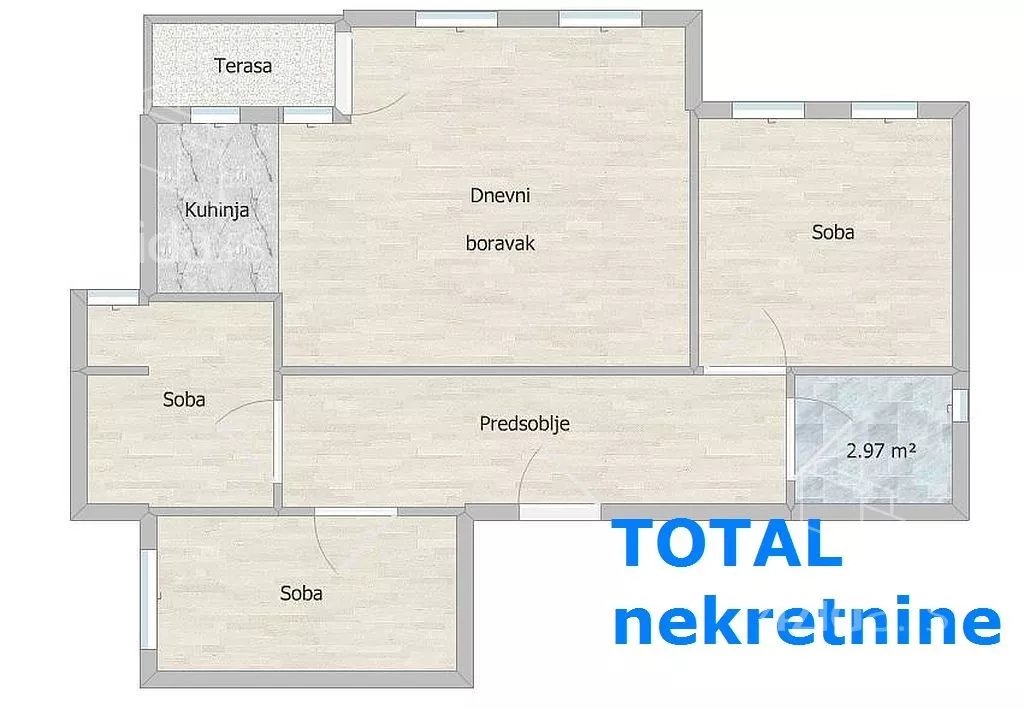 Troiposoban stan | 4zida