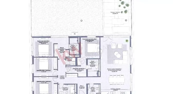 Trosoban stan | 4zida