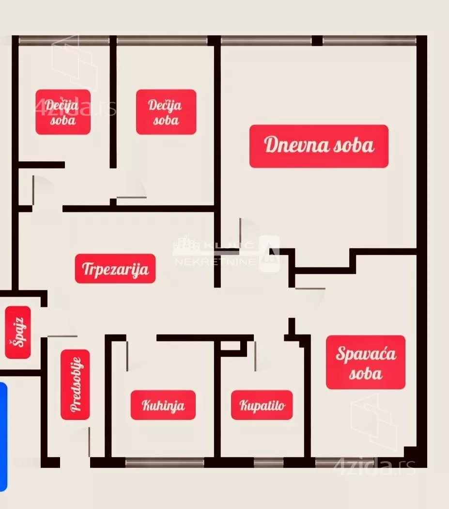Troiposoban stan | 4zida