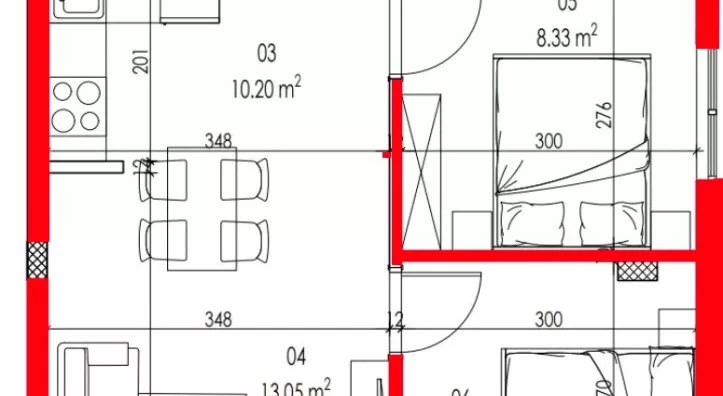 Trosoban stan | 4zida