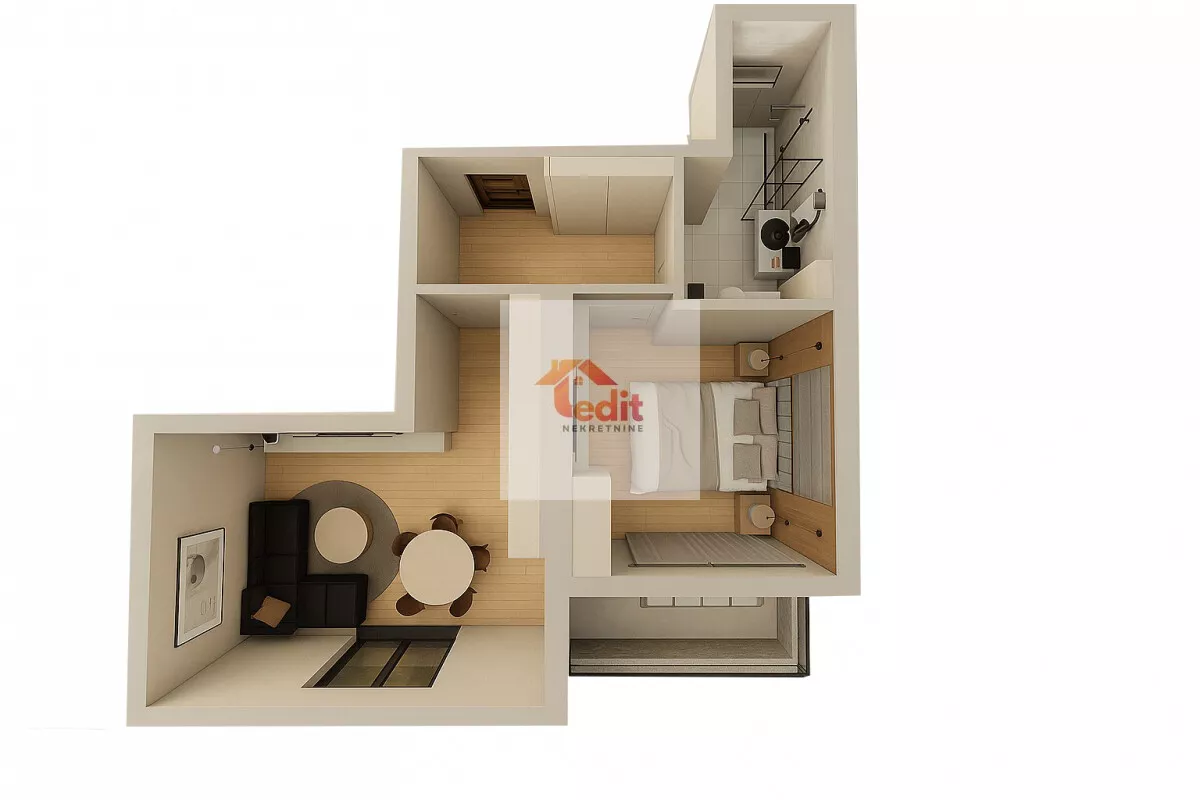 Dvosoban stan | 4zida