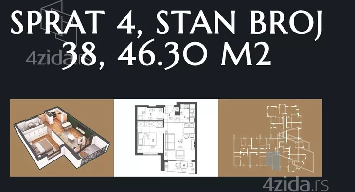 Dvosoban stan | 4zida