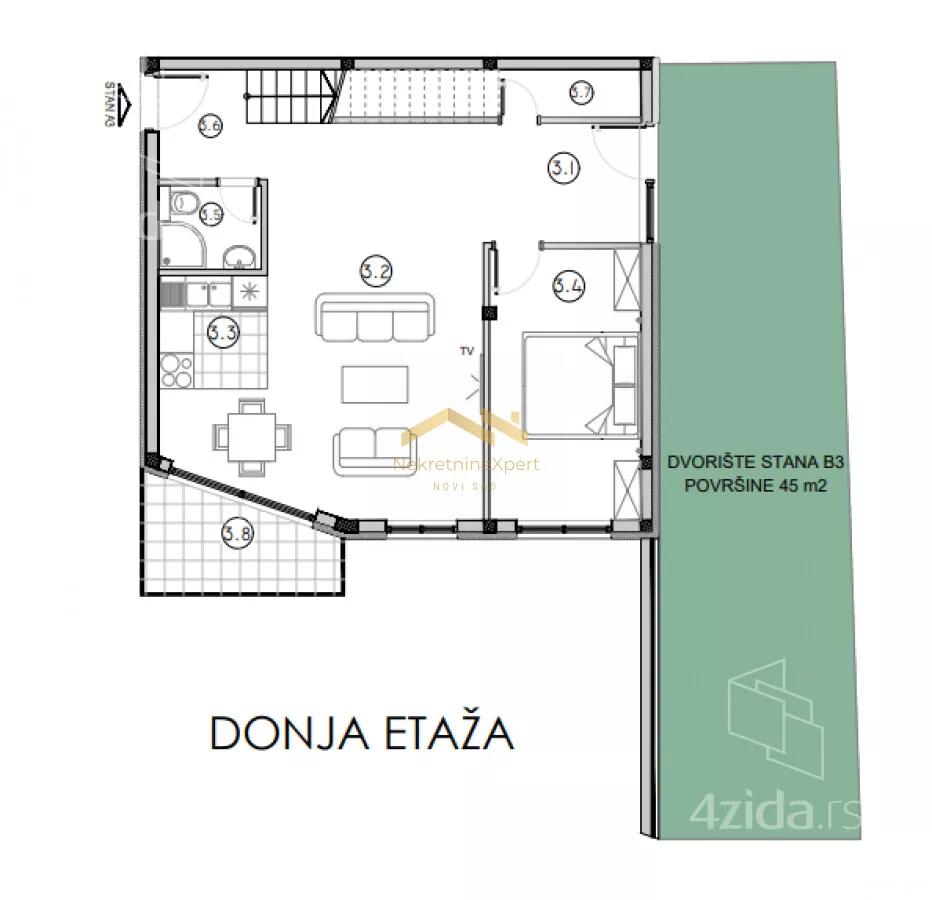 Četvorosoban stan | 4zida