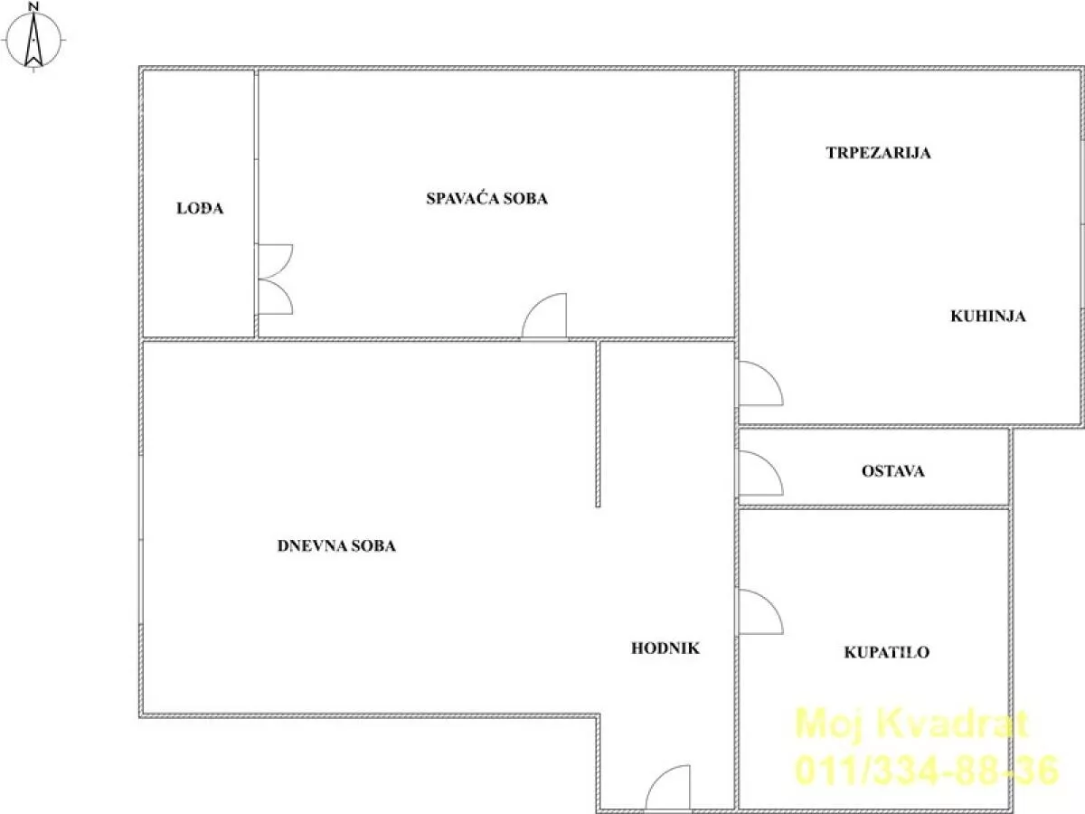 Dvosoban stan | 4zida